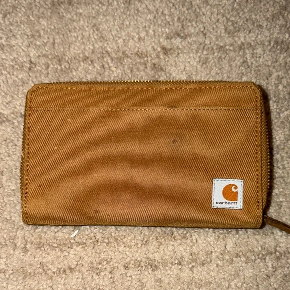 Carhartt Tan Canvas Wallet - Picture 1 of 2